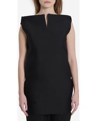 Balenciaga - Vareuse Mini Dress - Lyst