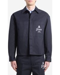 Gucci - Cotton Twill Shirt - Lyst