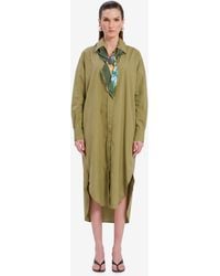 Frankie Shop - Bloom Organic Cotton Shirt Dress - Lyst