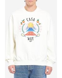CASABLANCA - Casa Way Mountain Sweatshirt - Lyst