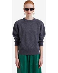Frankie Shop - Dark Lina Padded Sweater - Lyst