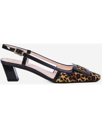 Roger Vivier - Belle Vivier Pony Slingback Pumps - Lyst