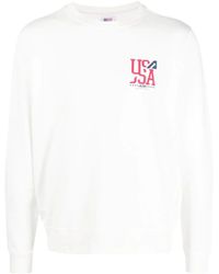Autry - Printed Cotton Sweatshirt - Lyst