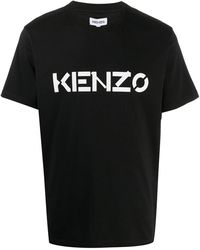 kenzo black and gold shirt