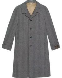 Gucci - Houndstooth Coat - Lyst