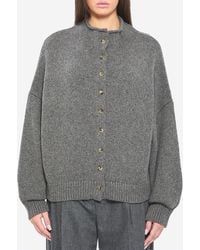 KHAITE - Cardigan Nelya - Lyst