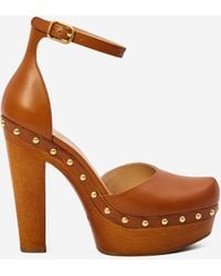 Chloé - Lola Platform Pumps - Lyst