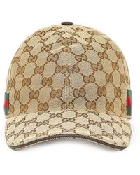 Gucci - Cappello Da Baseball Con Web - Lyst