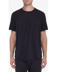 James Perse - Cotton Crewneck T-Shirt - Lyst