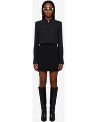SUTTON NEW YORK - Double Georgette Shirt Dress - Lyst