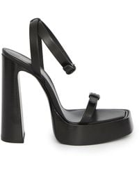 Saint Laurent - Platz Platform Sandals - Lyst