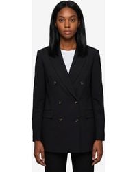 SUTTON NEW YORK - Doublebreasted Jacket - Lyst