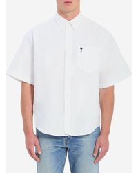 Ami Paris - Camicia Boxy Ami De Coeur - Lyst