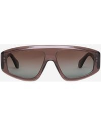 Alaïa - Aviator Shield Sunglasses - Lyst