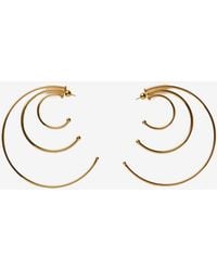 Panconesi - Pierced Solar Hoops Earrings Large - Lyst