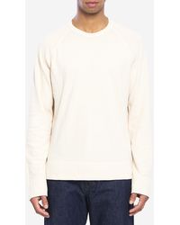 James Perse - Cotton Crewneck Sweatshirt - Lyst