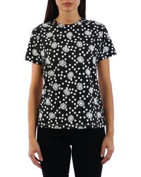Emanuel Ungaro - Tshirt With Flowers - Lyst