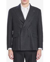 Tagliatore - Doublebreasted Jacket - Lyst