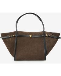 Tod's - Medium T Signature Shopping Bag - Lyst