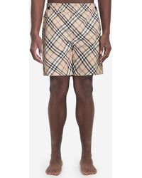 Burberry - Boxer Da Mare Check - Lyst