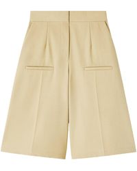 Loewe - Cotton Tailored Shorts - Lyst
