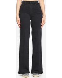 Mother - The Hustler Roller Sneak Denim Jeans - Lyst