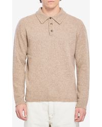 Roberto Collina - Cashmere Blend Polo Shirt - Lyst