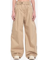 Moncler - Wide Trousers - Lyst