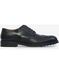 Tod's - Laced Up Shoes With Perforations - Lyst