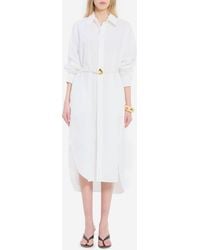 Frankie Shop - Bloom Organic Cotton Shirt Dress - Lyst
