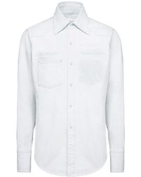 Maison Margiela - Cotton Denim Shirt - Lyst