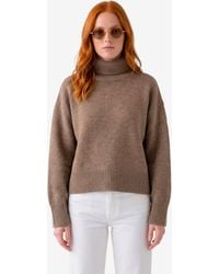 Loulou de Saison - Nutmeg Jonah Turtleneck Sweater - Lyst