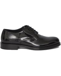 Dolce & Gabbana - Leather Derby Shoes - Lyst
