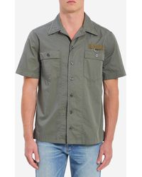 Dolce & Gabbana - Military Cotton Shirt - Lyst