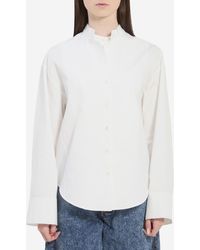 Alaïa - Layered Poplin Shirt - Lyst