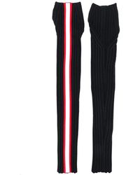 CALVIN KLEIN 205W39NYC Wool Sleeves With Trim - Black