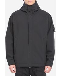 Stone Island - Short Parka - Lyst