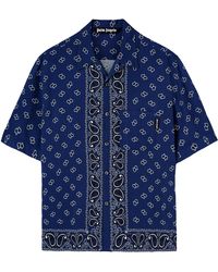 Palm Angels - Camicia Con Stampa Paisley - Lyst