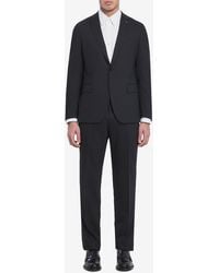 Lardini - Wool Blend Twopiece Suit - Lyst