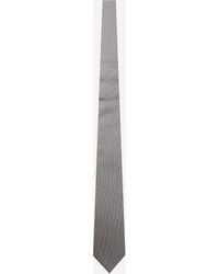 Gucci - Double G Silk Jacquard Tie - Lyst