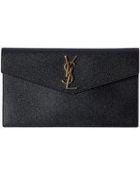 Saint Laurent - Uptown Clutch Small - Lyst