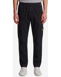 Stone Island - Stretch Agedeffect Pants - Lyst