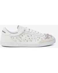 Dolce & Gabbana - Sneakers Embellished With Rhinestones - Lyst