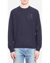 Loewe - Futurist Cat Wool Sweater - Lyst