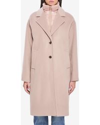 Herno - Ultralight Wool And Nylon Coat - Lyst