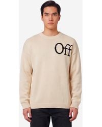 Off-White c/o Virgil Abloh - Bookish Shared Crewneck Sweater - Lyst