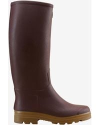 Le Chameau - Saint Hubert Leather Lined Wellington Boot - Lyst