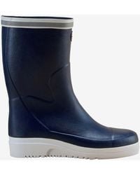 Le Chameau - Marine Evo Ponti Lined Short Wellington Boot - Lyst