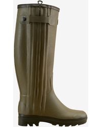 Le Chameau - Chasseur Leather Lined Wellington Boot - Lyst