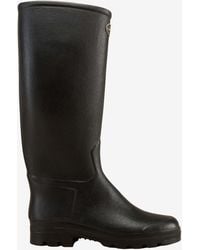 Le Chameau - Saint Hubert Leather Lined Wellington Boot - Lyst